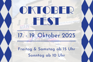 Oktoberfest im Main-Bistro