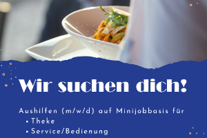 Aushilfen gesucht