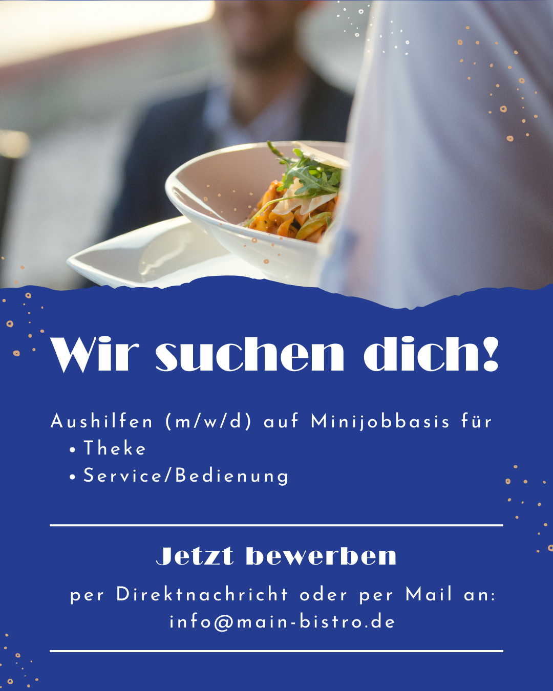 Bild zur Bewerbung des Oktoberfests im Main-Bistro vom 17.-19.10.25